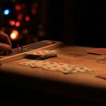 playing cards on brown wooden table